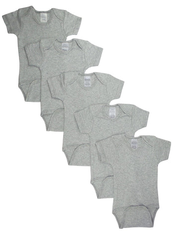 Grey Bodysuit Onezies (Pack of 5)