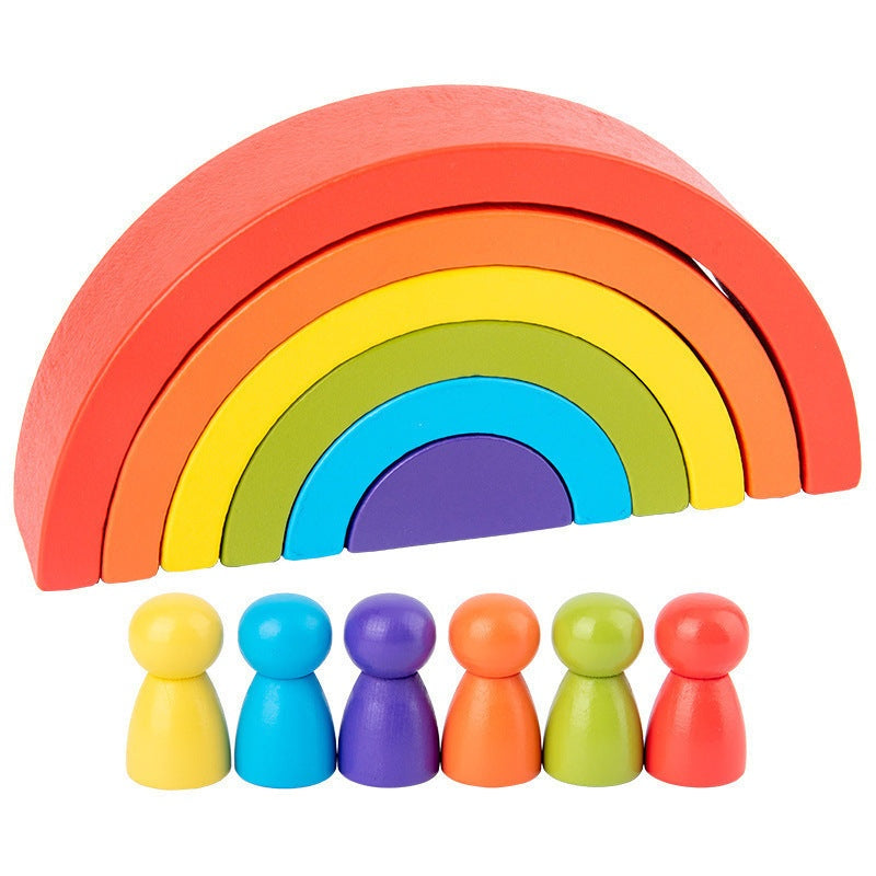 Rainbow arched building blocks Rainbow Building Blocks