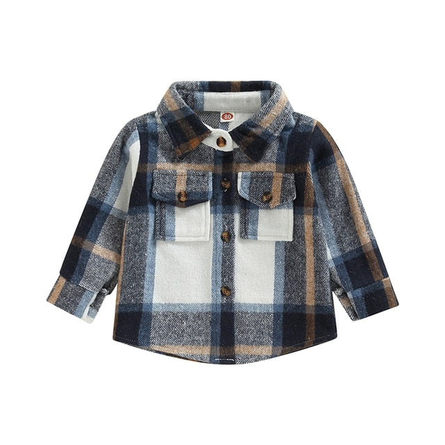 Plaid Patchwork Long Sleeve Plaid Patchwork Long Sleeve