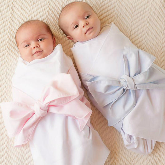 Swaddling cloth Cotton Swaddle with Bow