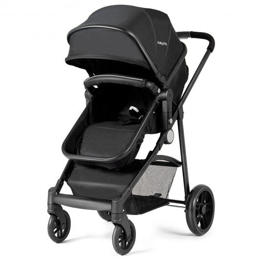 2- Foldable Pushchair - Black