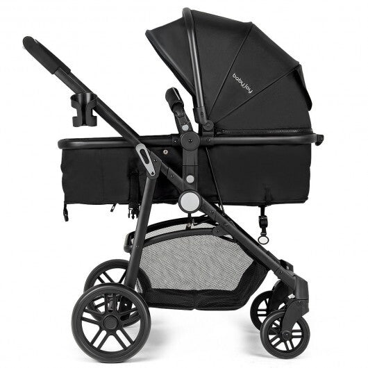 2- Foldable Pushchair - Black