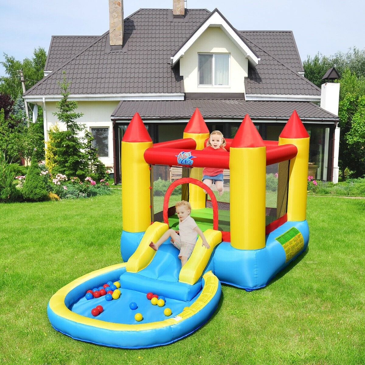 Inflatable Kids Slide Bounce House Inflatable Slide Bounce House