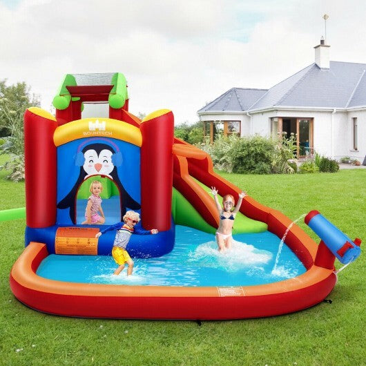 Water Park Bounce House Inflatable Slide Bouncer