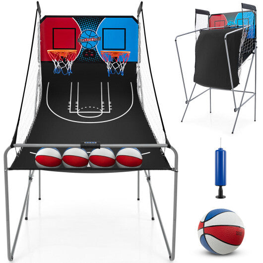 Dual Shot Basketball Arcade Game Dual Shot Basketball Game-Red