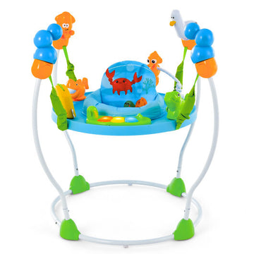 Underwater World Themed Baby Bouncer Bouncer with Developmental Toys