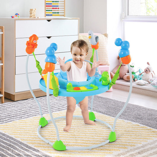 Underwater World Themed Baby Bouncer Bouncer with Developmental Toys