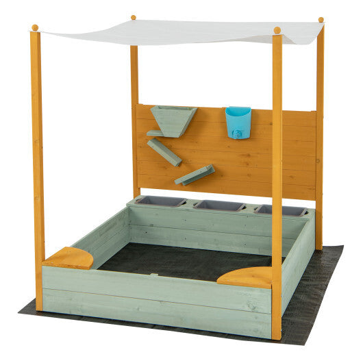 / Removable Canopy Sandbox with Canopy