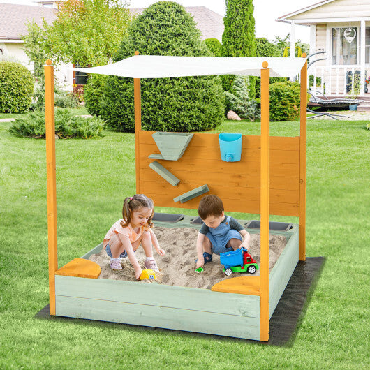 / Removable Canopy Sandbox with Canopy