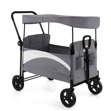 2-Seat Stroller Wagon Two-Seat Stroller Wagon - Gray