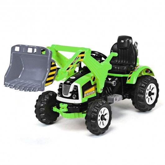 Battery Powered Kids Ride 12V Kids Ride-On Dumper Truck-Yellow