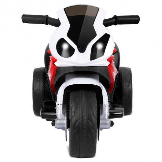 6V Kids 3 Wheels Riding BMW Licensed Electric Motorcycle-Red - Color 6V Kids 3-Wheel BMW Motorcycle-Red