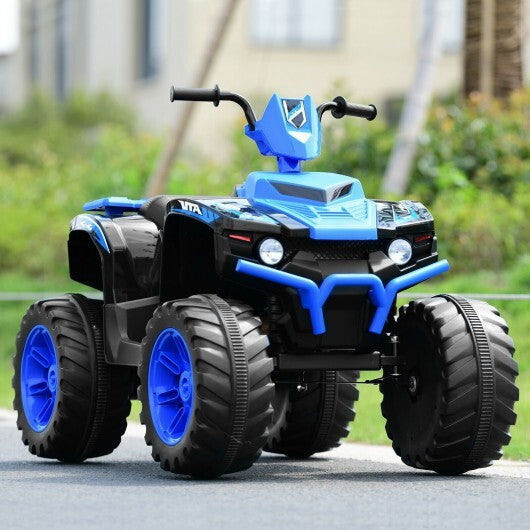 12V Kids Ride 12V Kids Ride on ATV with LED Lights and Treaded Tires and LED lights-