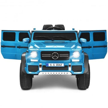 12V Licensed Mercedes-Benz Kids Ride 12V Kids Ride-On Mercedes-Benz Car-Navy