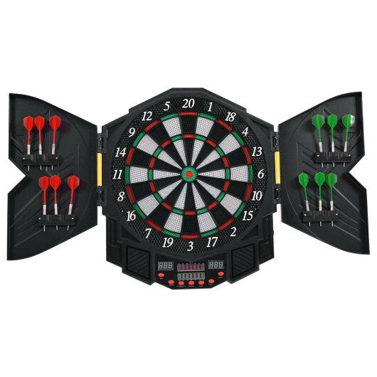 Professional Electronic Dartboard Set Electronic Dartboard with LCD Display