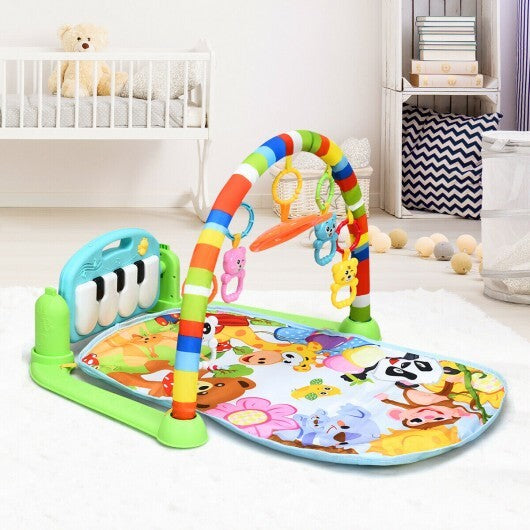 Play Piano Gym Activity Play Mat Piano Gym Play Mat