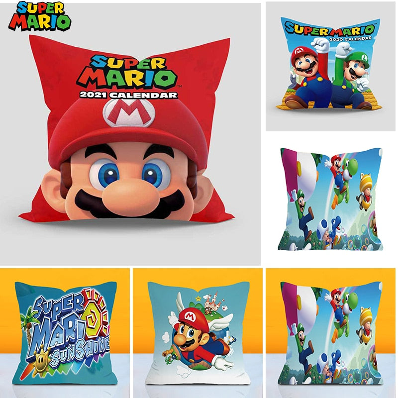 Super Mario Pillow Super Mario Pillow with Cover