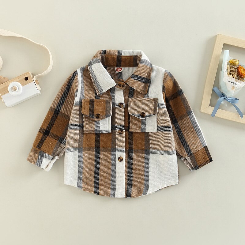 Plaid Patchwork Long Sleeve Plaid Patchwork Long Sleeve