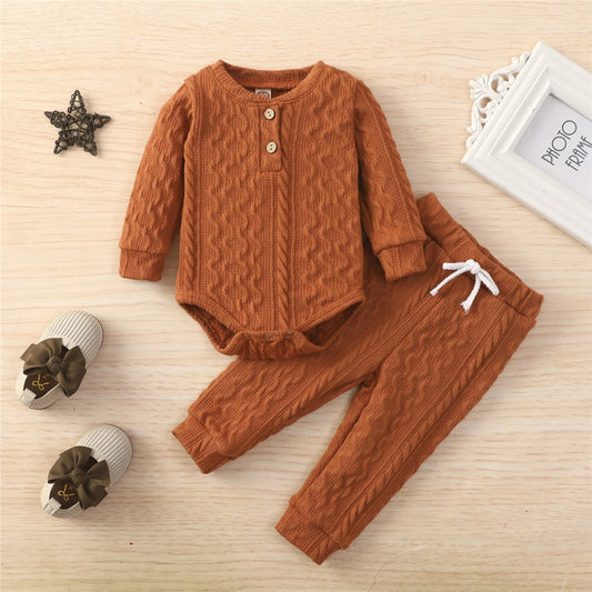 2Pcs Toddler Long Sleeve Outfit