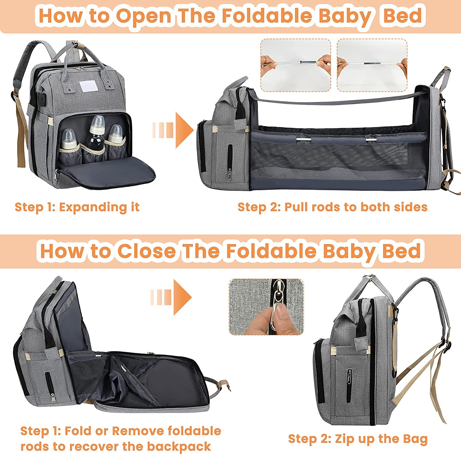 Portable Baby Bed Portable Baby Bed